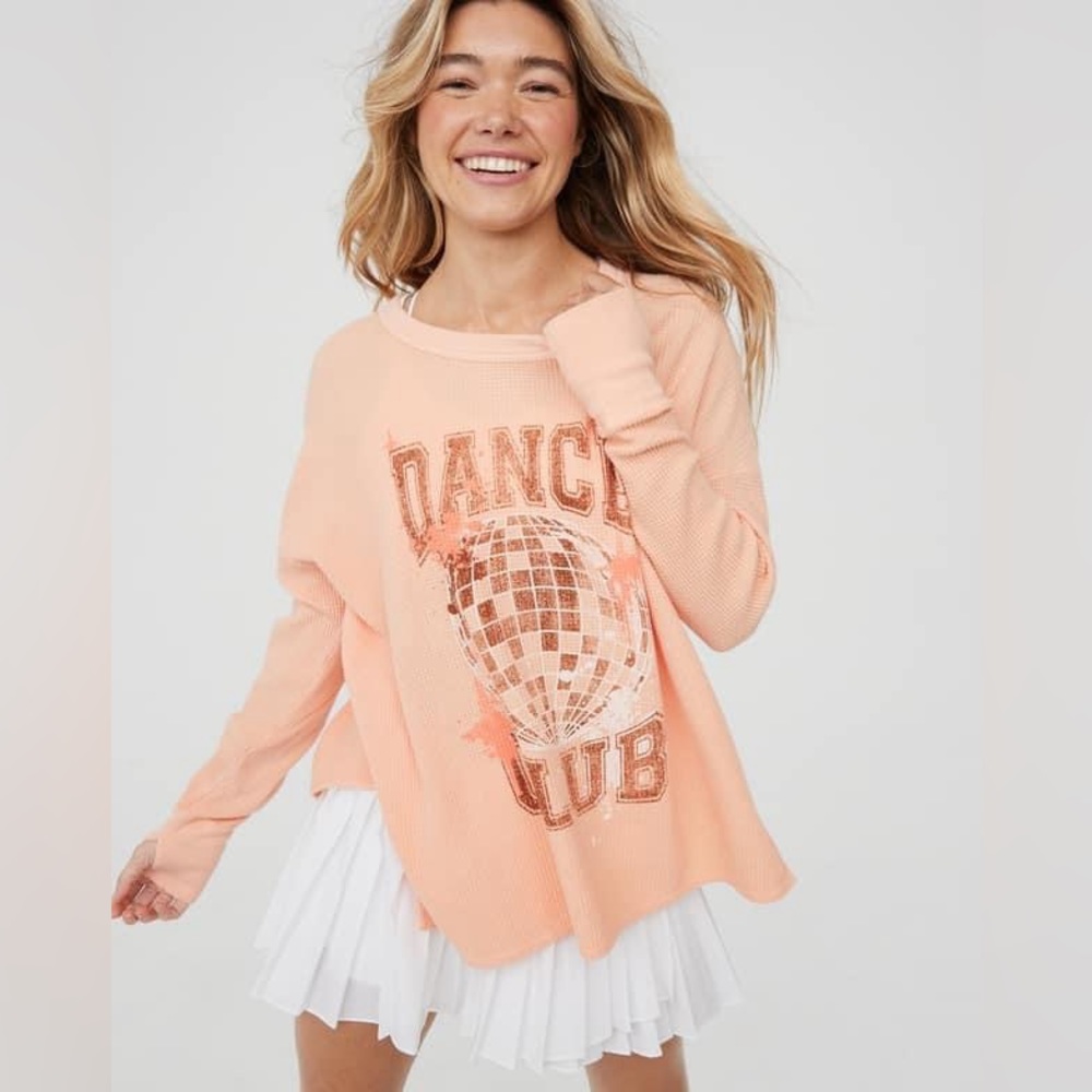 Aerie waffle top